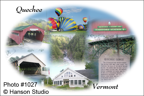 Quechee, VT - Collage